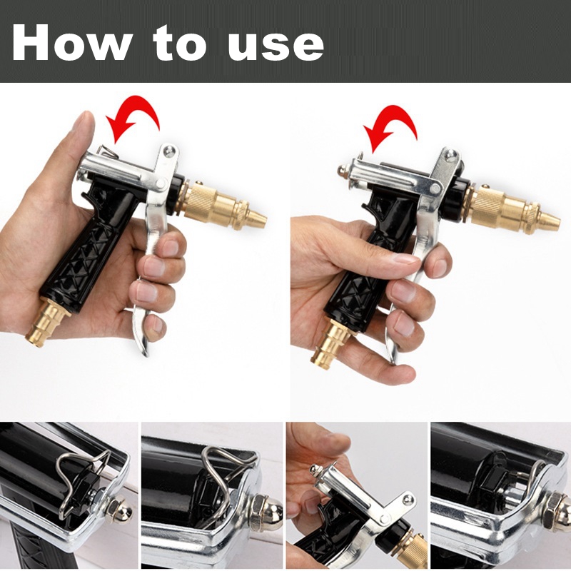 Copper Water Gun For Car Washi - Gardening Tools Youtube review and price