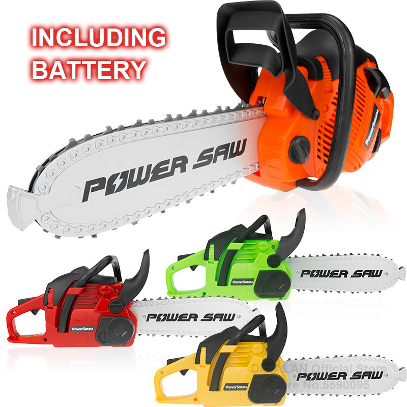 Electric Toy Chainsaw Kids Toy - Gardening Tools 5 Year Old review and price