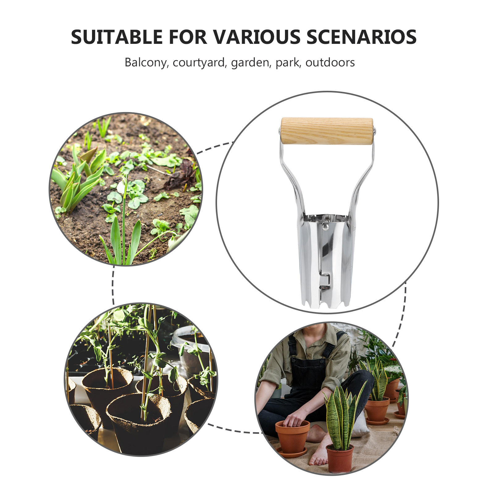 1Pcs Garden Transplanting Tube - Gardening Tools Youtube review and price
