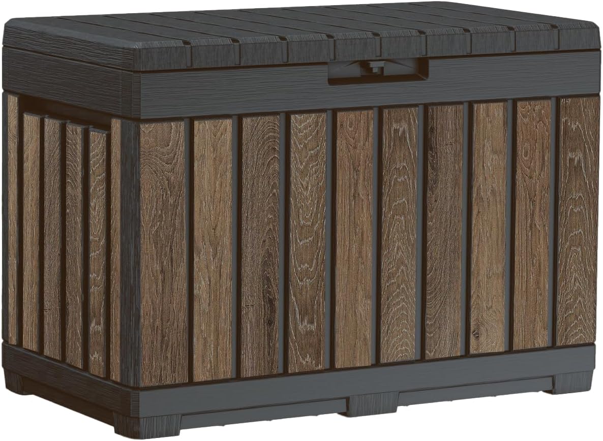 50 Gallon Resin Deck Box for P - Gardening Tools Images review and price